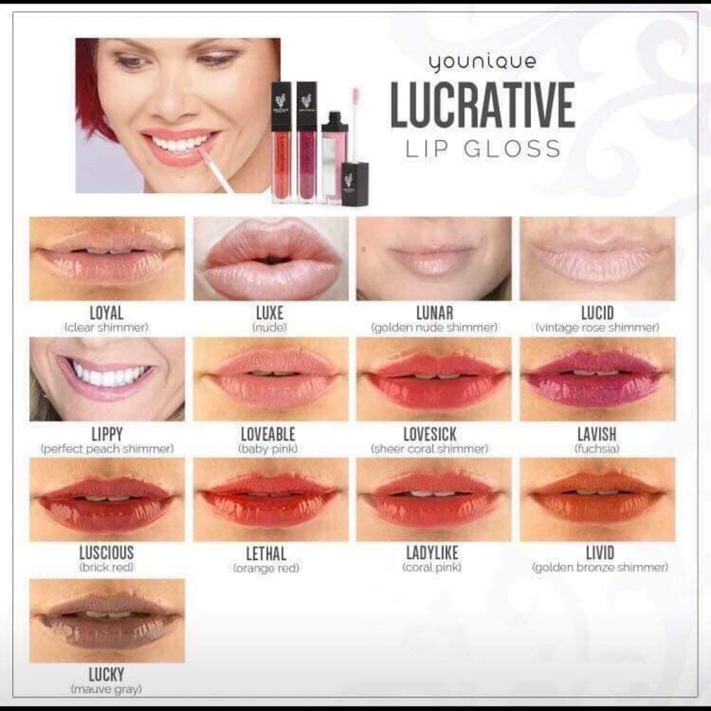 Lucrative lip gloss